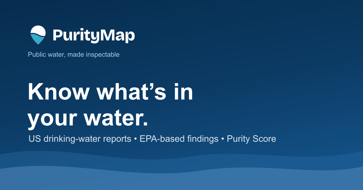 Pike-gibson Tap Water Quality 2026: PFAS, Lead & Safety Report